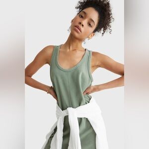 Lucky Brand Tank Sweatshirt Dress